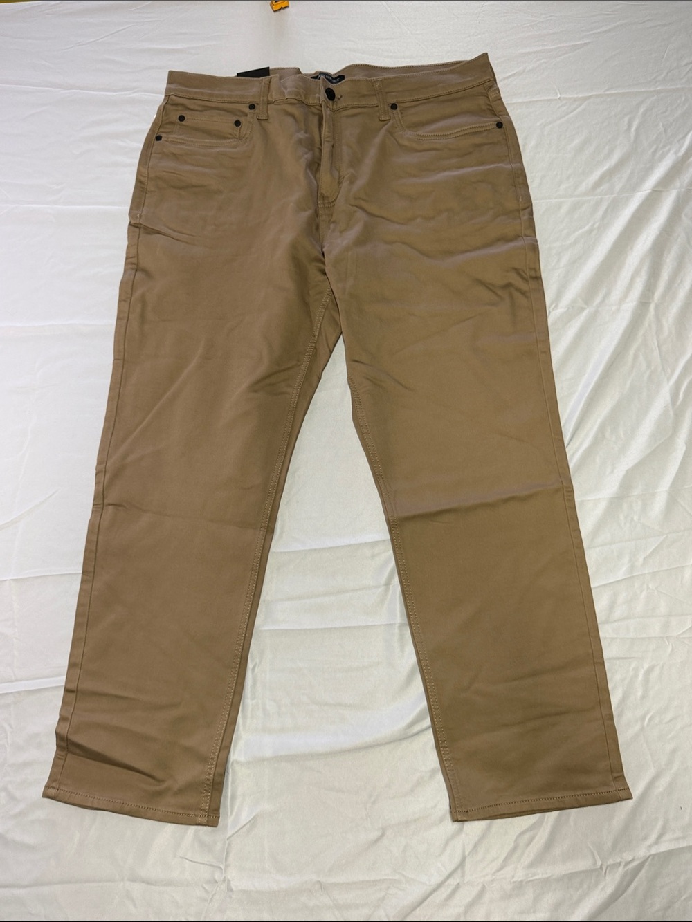 Men's Slim Straight Bamana Republic Pants in Brown - 38x30